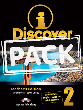 iDiscover 2 Teacher's Pack contains: Student/s Book & Workbook, ieBook, Teacher/s Book & Interactive Whiteboard Software