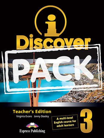 iDiscover 3 Teacher's Pack contains: Student/s Book & Workbook, ieBook, Teacher/s Book & Interactive Whiteboard Software