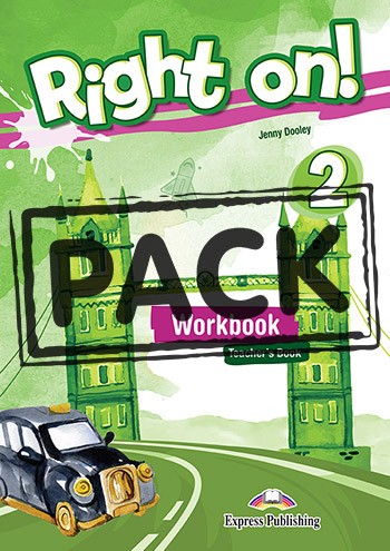 Right On! 2 Workbook Teacher's Book with DigiBook App.