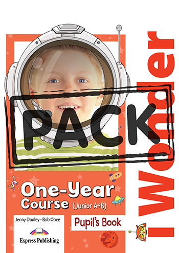 iWonder Junior A+B One Year Course Student's Pack contains:Students Book,Alphabet Book,ie-Book,CD and DVD