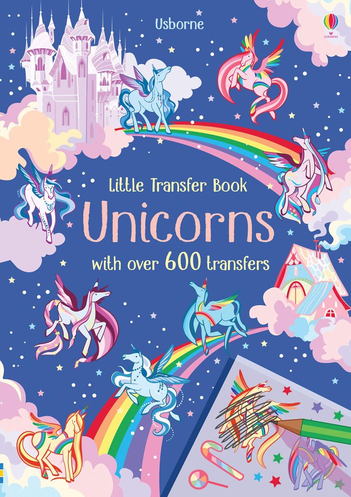 Little Transfer Book Unicorns with over 600 transfers Little Transfer Book Unicorns with over 600 transfers
