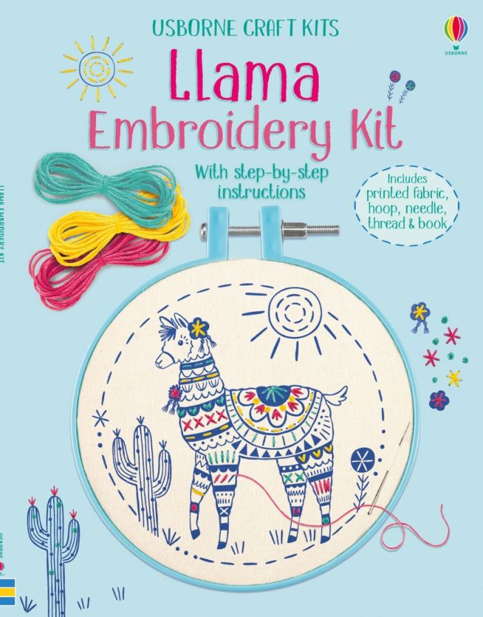 Embroidery Kit: Llama Embroidery Kit: Llama