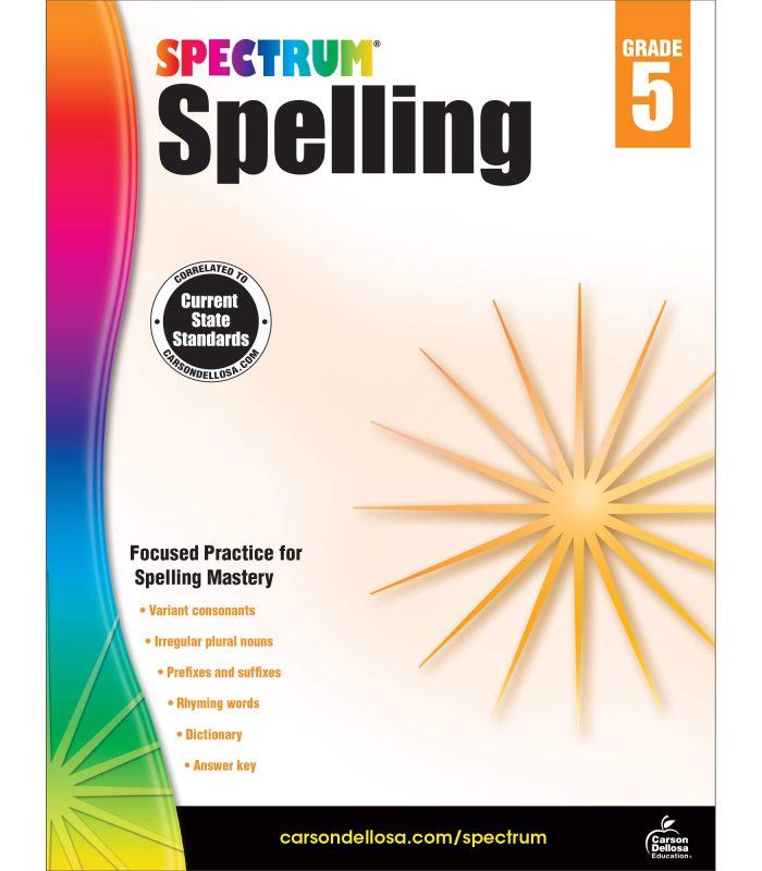 Spectrum Spelling Grade 5 Spectrum Spelling Grade 5