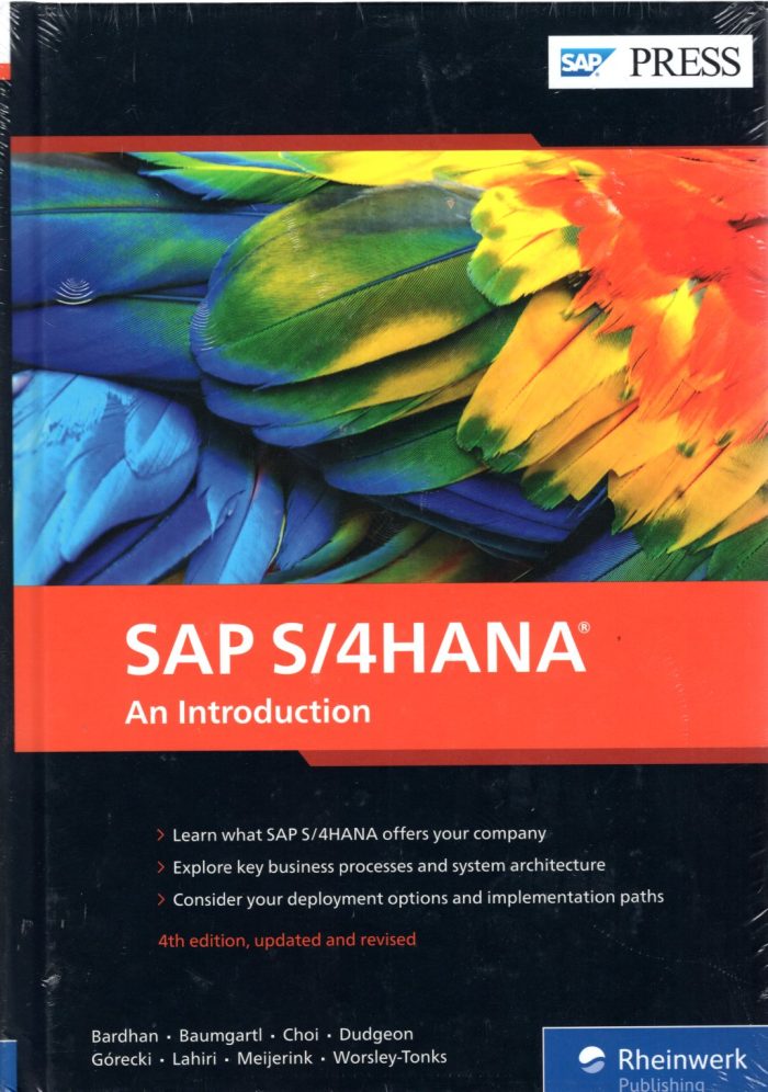 SAP S/4HANA: An Introduction (4th Edition) (SAP PRESS) SAP S/4HANA: An Introduction (4th Edition) (SAP PRESS)