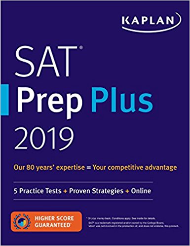 SAT Prep plus 2019 5 Practice Tests + Proven Strategies + Online