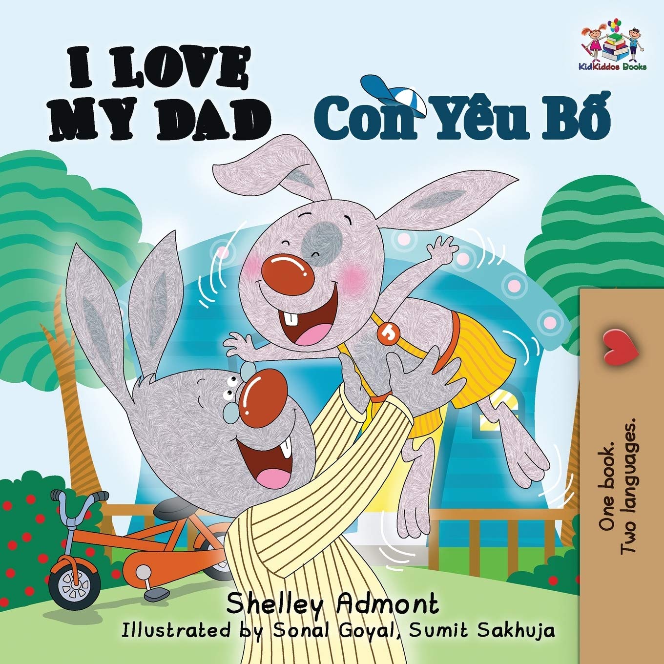 I Love My Dad English Vietnamese Bilingual
