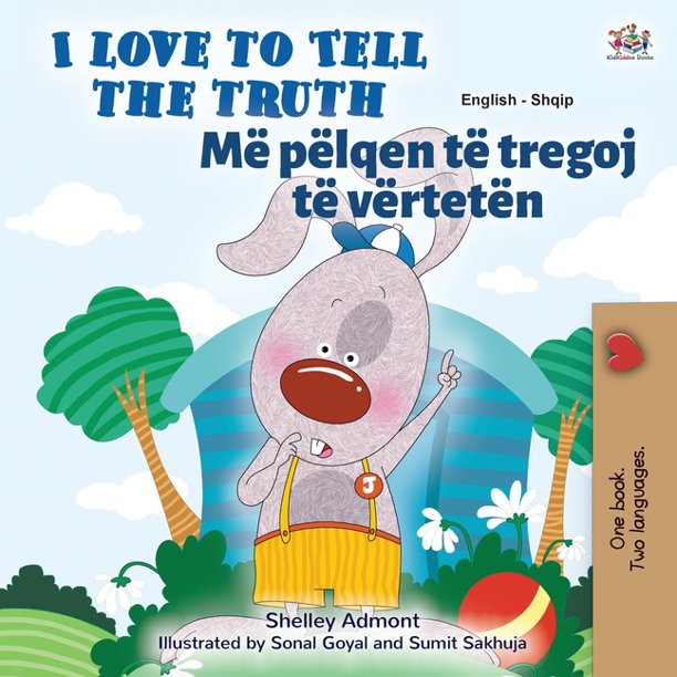 I Love to Tell the Truth English-Albanian Bilingual