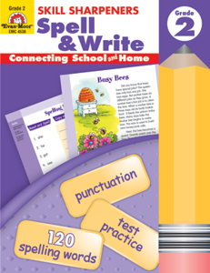 Skill Sharpeners Spell & Write Grade 2 Activity Book
