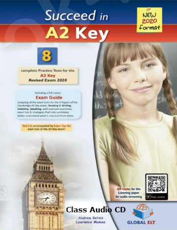 Succeed in Cambridge English A2 Key (KET) 8 Complete Practice Tests 2020 Format Audio CDs