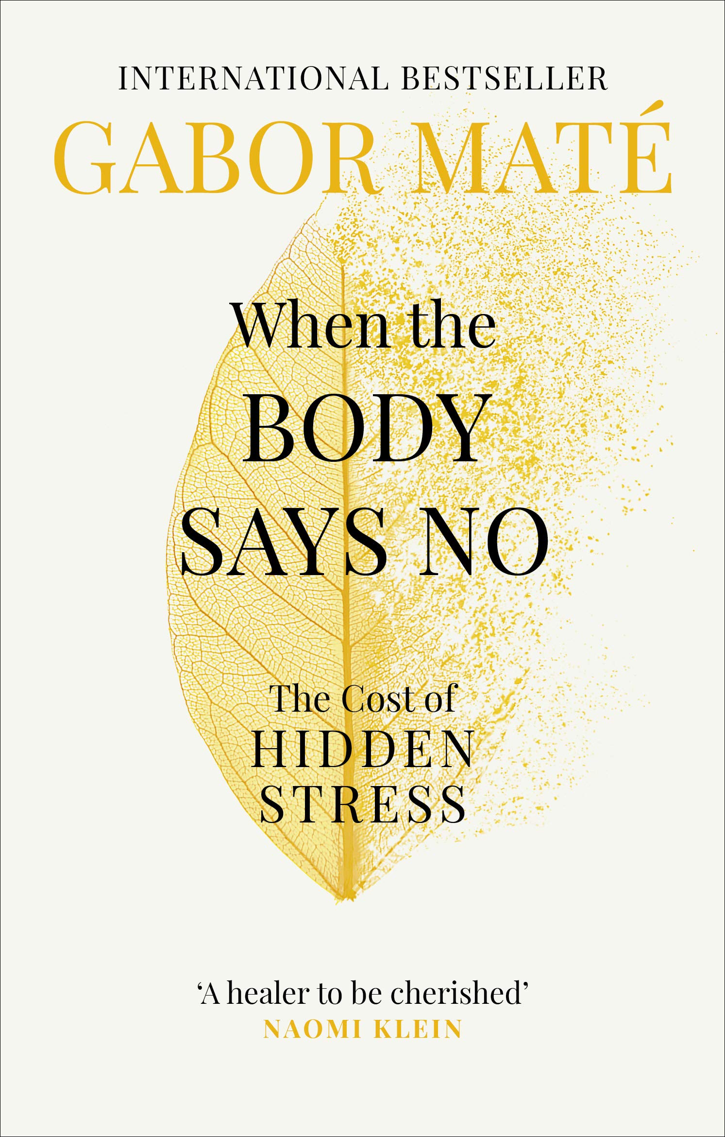 When the Body Says No. The Cost of Hidden Stress