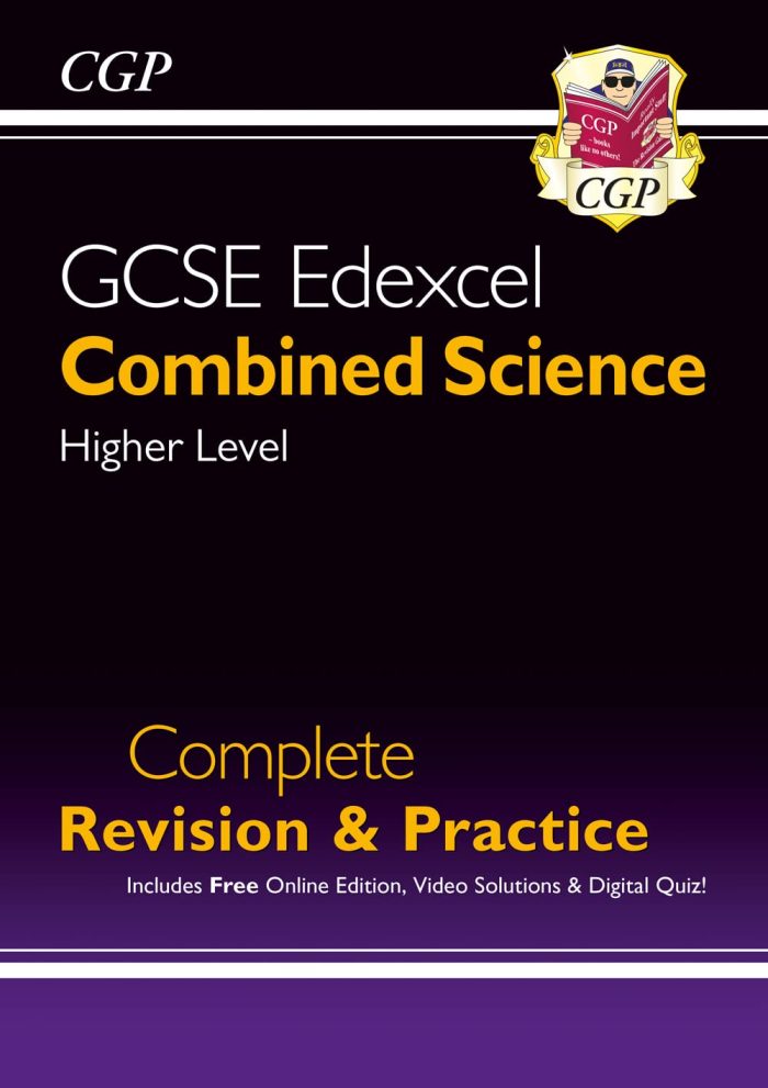 New GCSE Combined Science Edexcel Higher Complete Revision & Practice with Videos & Quizzes New GCSE Combined Science Edexcel Higher Complete Revision & Practice with Videos & Quizzes