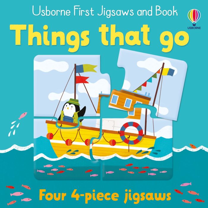 Usborne First Jigsaws And Book: Things that go Usborne First Jigsaws And Book: Things that go