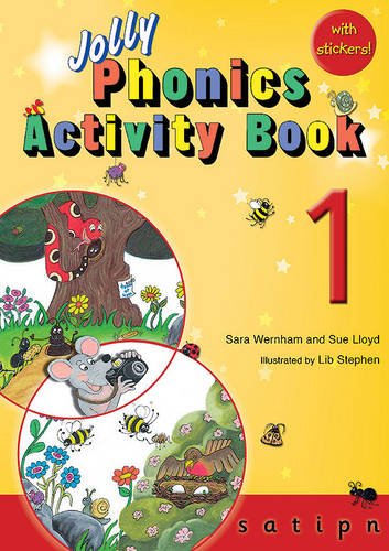 Jolly Phonics Activity Book with Stickers