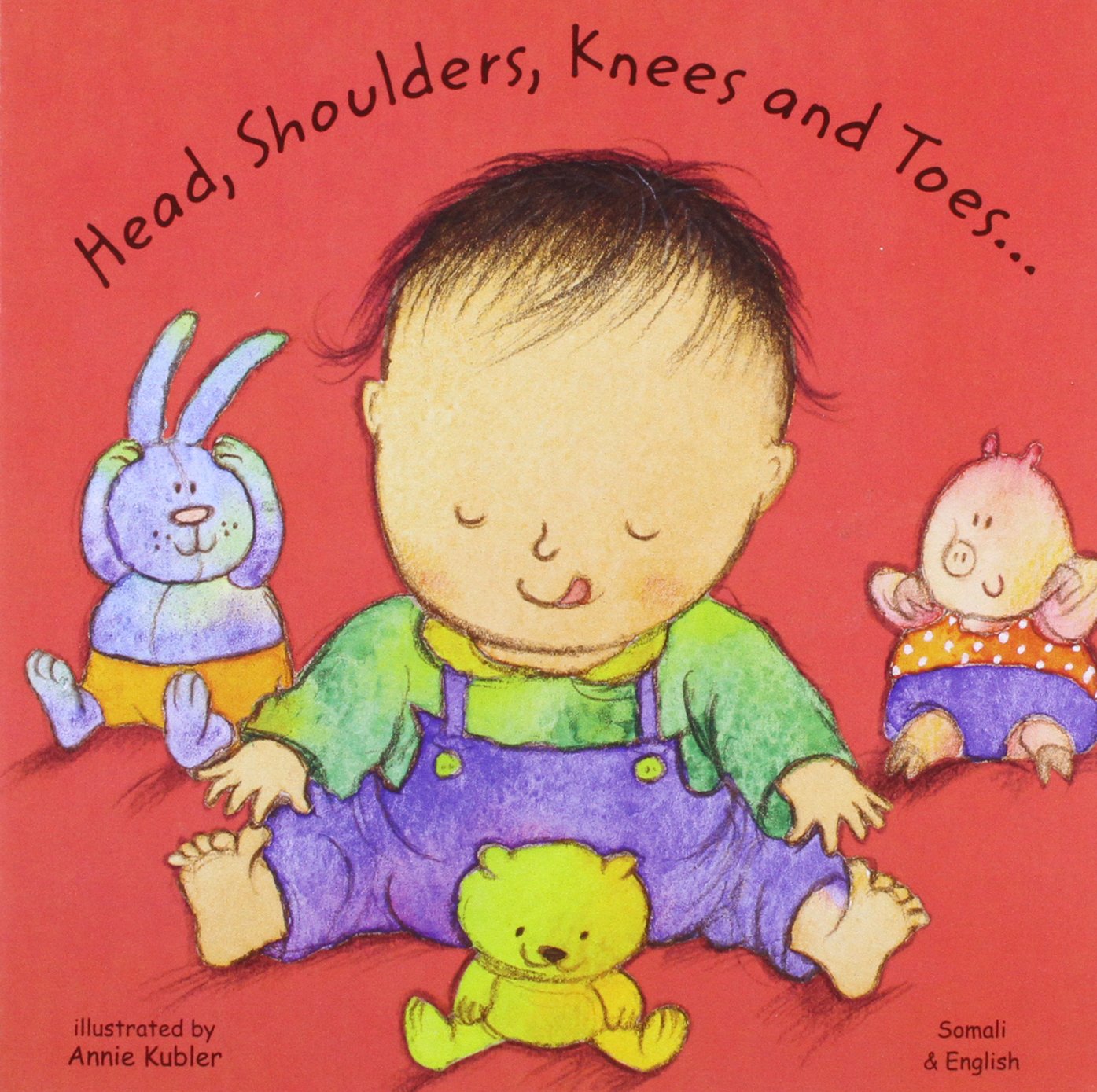 Head, Shoulders, Knees and Toes in Somali and English