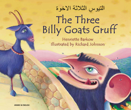 Three Billy Goats Gruff Arabic and English