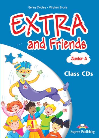 Extra and Friends Junior A  Class Audio CDs set of 3