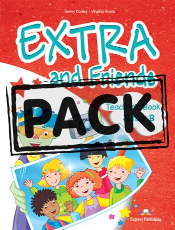 Extra and Friends Junior B Teacher's Book interleaved with Posters