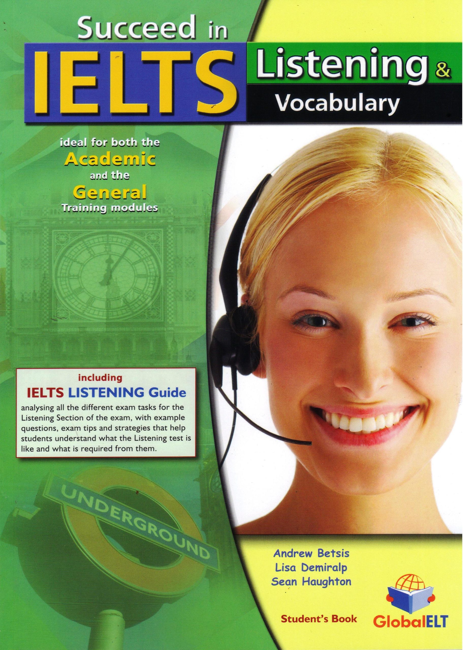Succeed in IELTS Listening & Vocabulary Student's Book