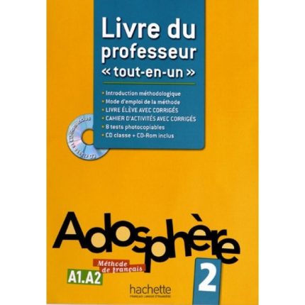 Adosphere 2 Livre du professeur tout-en-un + CD-Rom
