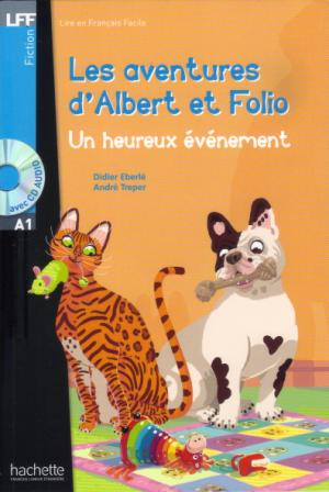Les aventures d'Albert et Folio Un heureux evenement + version audio offerte A1