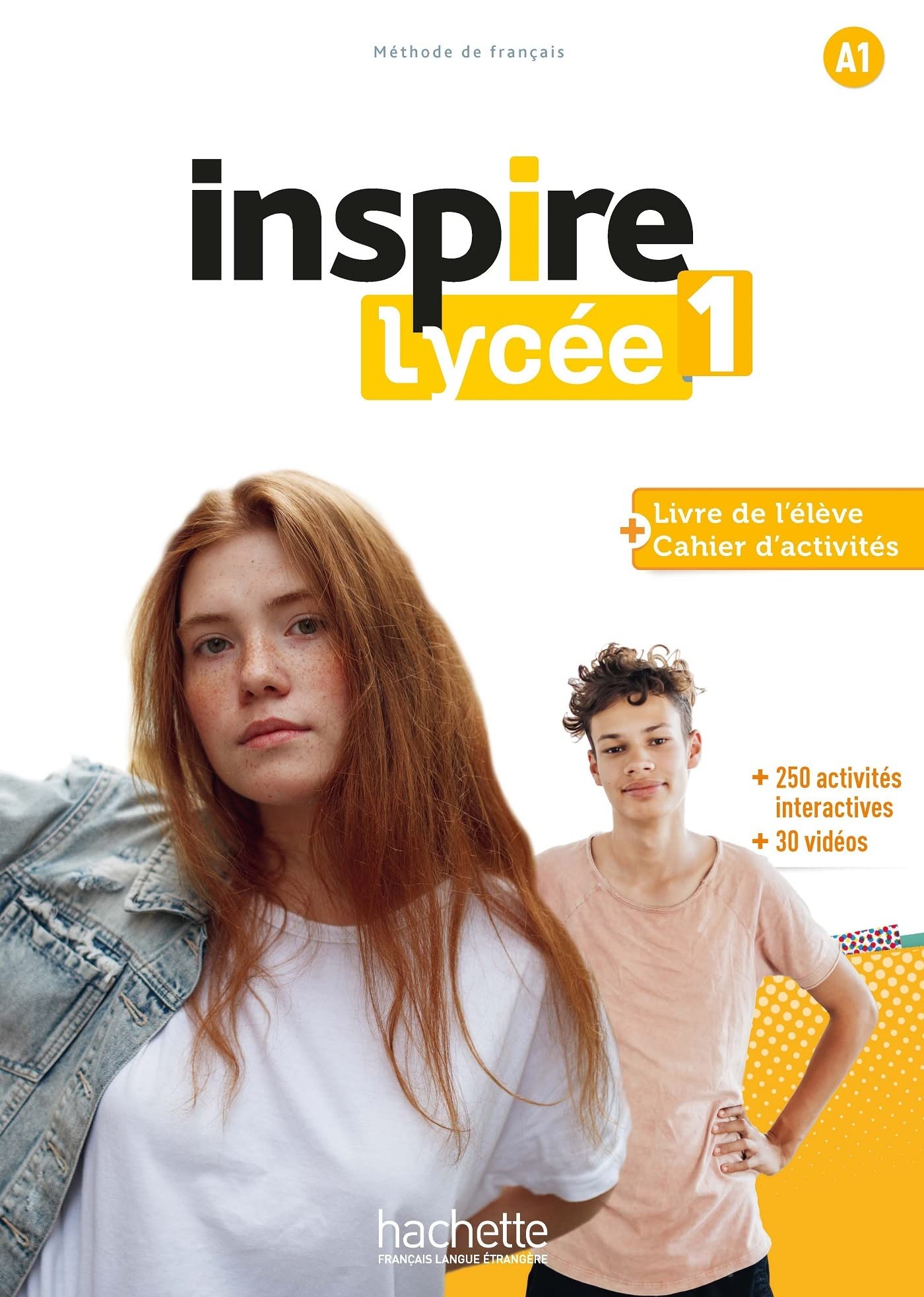 Inspire Lycee 1 A1 Livre de l' Eleve & Cahier d' Activites + Parcours Digital