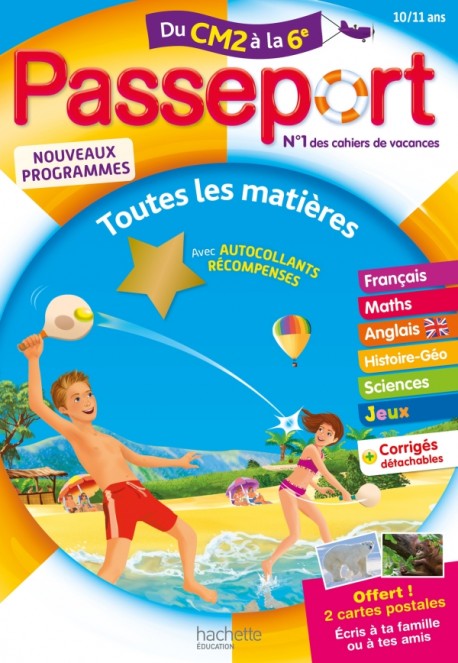 Passeport Du CM2 a la 6e