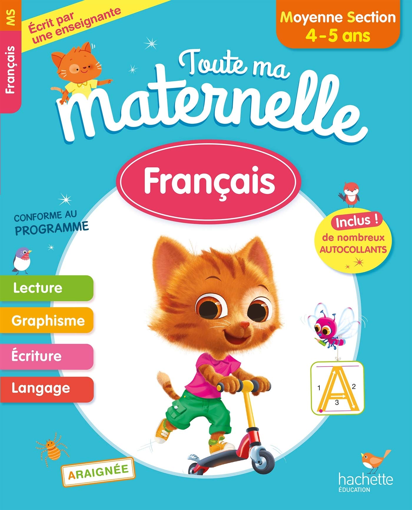 Toute Ma Maternelle - Francais Moyenne Section 4-5 ans