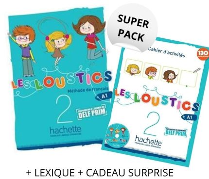 Super Pack Les Loustics 2 (Livre de l'eleve + Cahier d'activites + Cadeau Surprise)