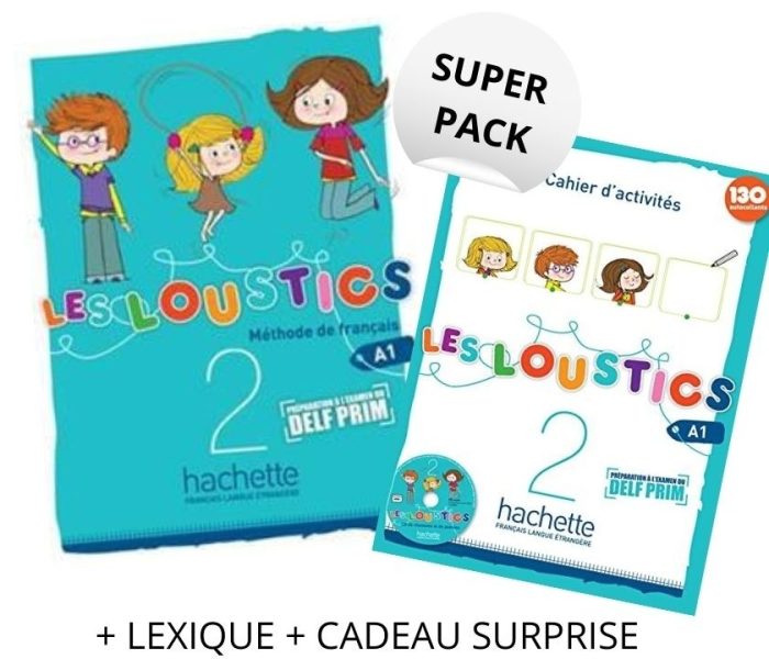 Super Pack Les Loustics 2 (Livre de l'eleve + Cahier d'activites + Cadeau Surprise) Super Pack Les Loustics 2 (Livre de l'eleve + Cahier d'activites + Cadeau Surprise)