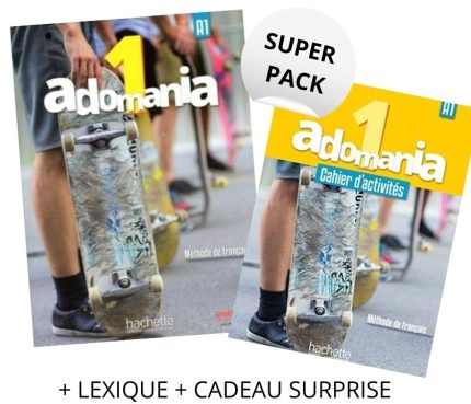 Super Pack Adomania 1 (Livre de l'eleve + Cahier d'activites + Cadeau Surprise)