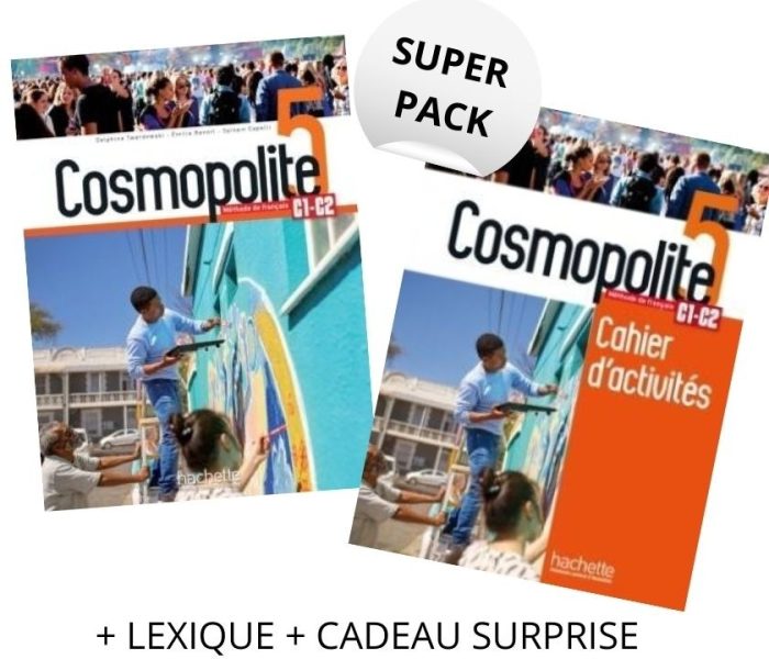 Cosmopolite 5 Super Pack (Livre de l'eleve + Cahier d'activites + Cadeau Surprise + Lexique) Cosmopolite 5 Super Pack (Livre de l'eleve + Cahier d'activites + Cadeau Surprise + Lexique)