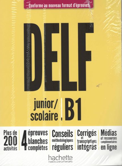 Super Pack DELF Junior Scolaire B1 Nouveau Format (+ Cadeau Surprise + Lexique)