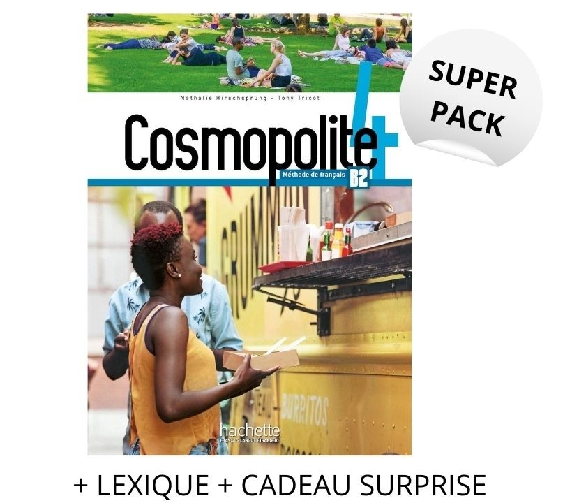 Cosmopolite 4 Pack Livre de l'eleve (+ Cadeau Surprise+ Lexique)