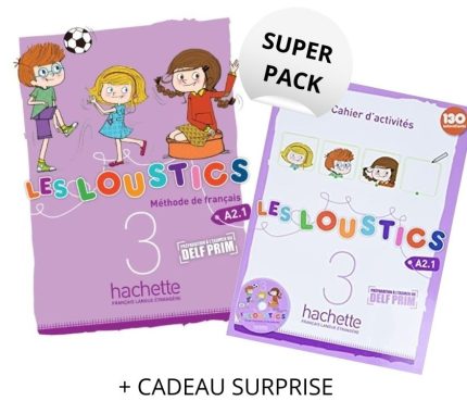 Super Pack Les Loustics 3 (Livre de l'eleve + Cahier d'activites + Cadeau Surprise)