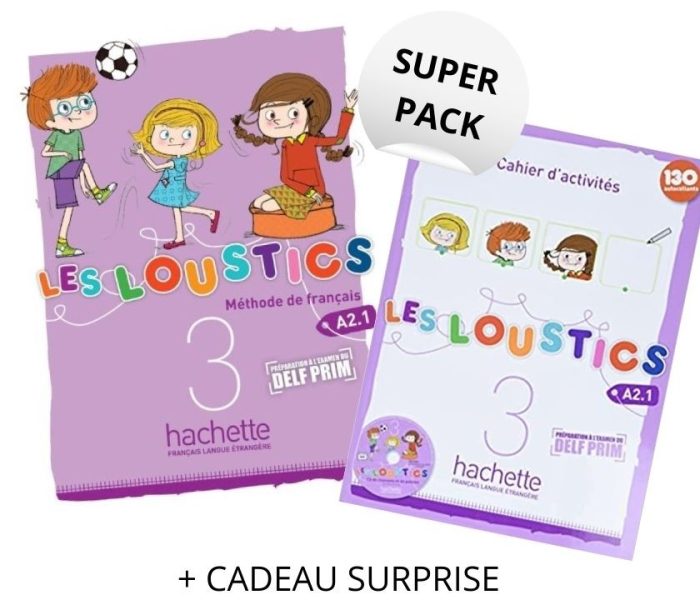 Super Pack Les Loustics 3 (Livre de l'eleve + Cahier d'activites + Cadeau Surprise) Super Pack Les Loustics 3 (Livre de l'eleve + Cahier d'activites + Cadeau Surprise)