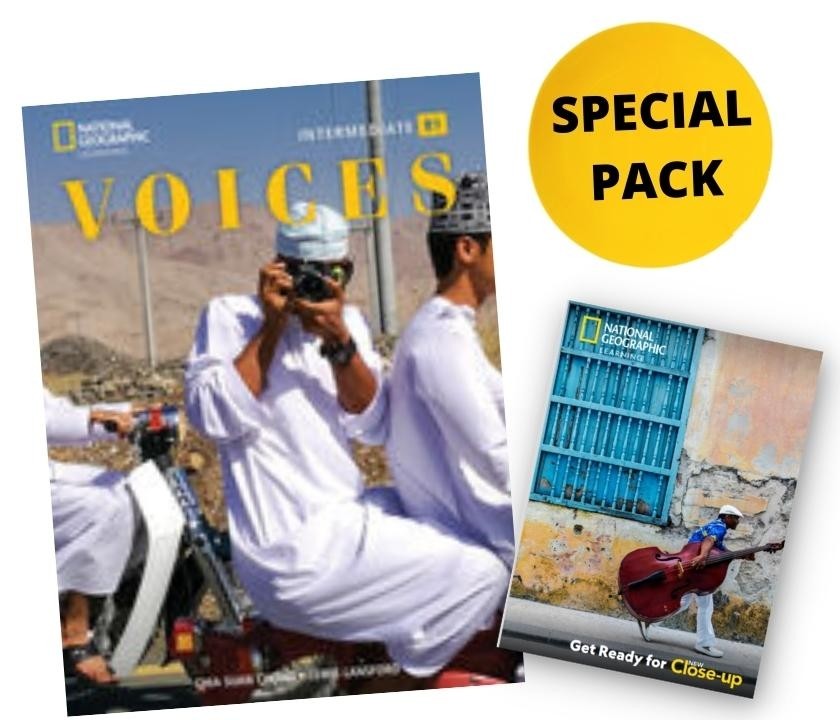 Voices Intermediate Plus Student's Book Special Pack B1 & B2