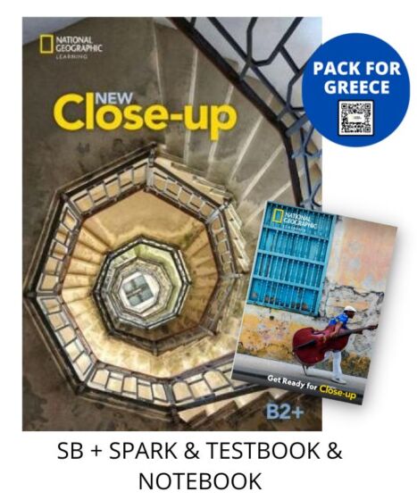 New Close-up B2+ Pack for Greece (Student's Book + Spark + Testbook + Notebook)