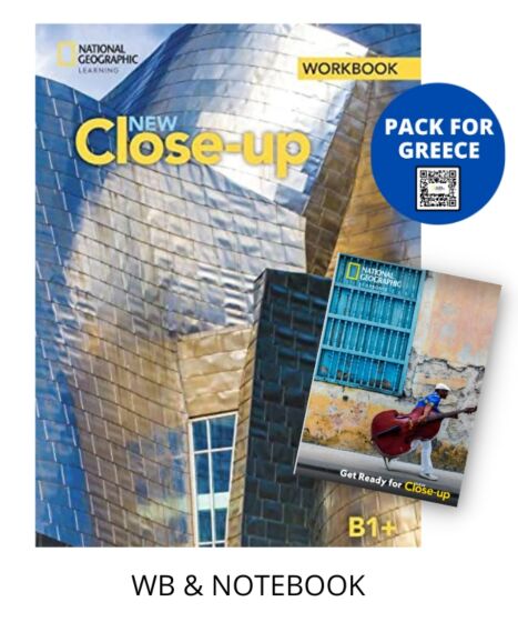 New Close-up Workbook B1+ Pack for Greece (Workbook + Notebook)