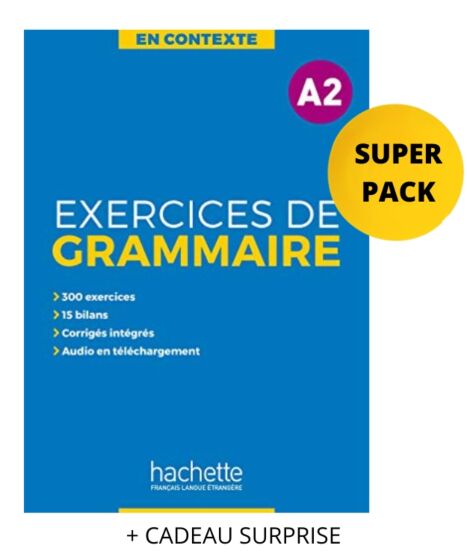 Exercices de Grammaire en Contexte A2 Super Pack (+ Cadeau Surprise)