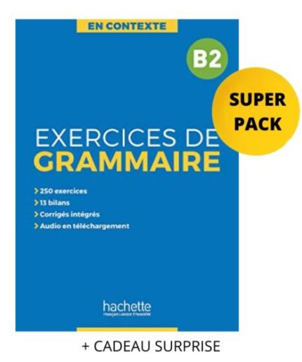Exercices de Grammaire en Contexte B2 Super Pack (+ Cadeau Surprise)
