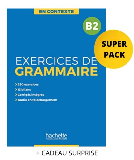 Exercices de Grammaire en Contexte B2 Super Pack (+ Cadeau Surprise)