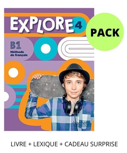 Explore 4 Pack (Livre + Lexique + Cadeau Surprise)