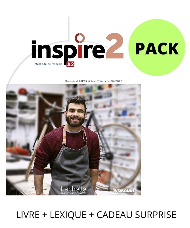 Inspire 2 Pack: Livre de l' Eleve + Cadeau Surprise