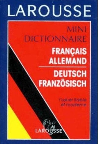 Mini dictionnaire francais-allemand, allemand-francais