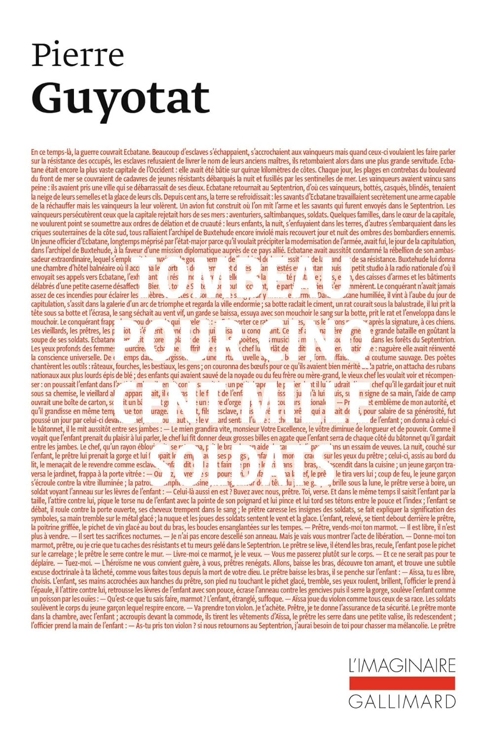 Tombeau pour cinq cent mille soldats: Sept