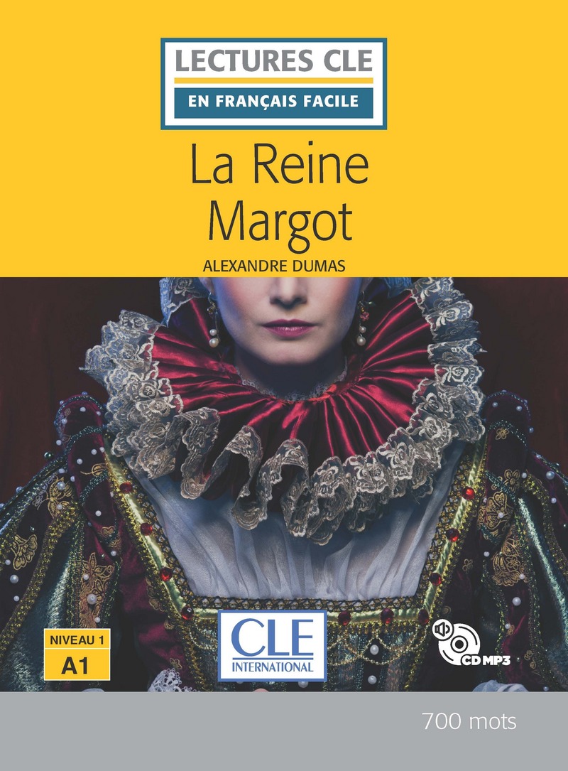 La reine Margot - Niveau 1/A1 - Lecture CLE en francais facile - Livre + CD