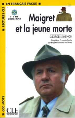 Maigret et la jeune morte Niveau 1  + CD Mp3