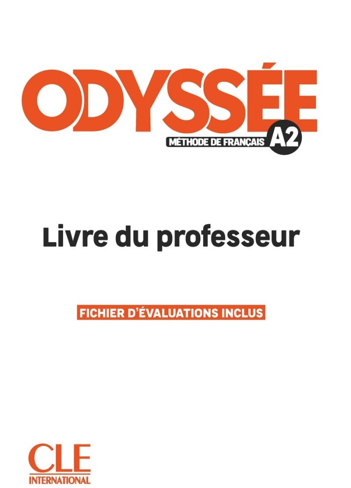 Odyssee Niveau A2 Livre du Professeur Odyssee Niveau A2 Livre du Professeur