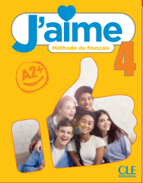 J'aime 4 Methode de francais