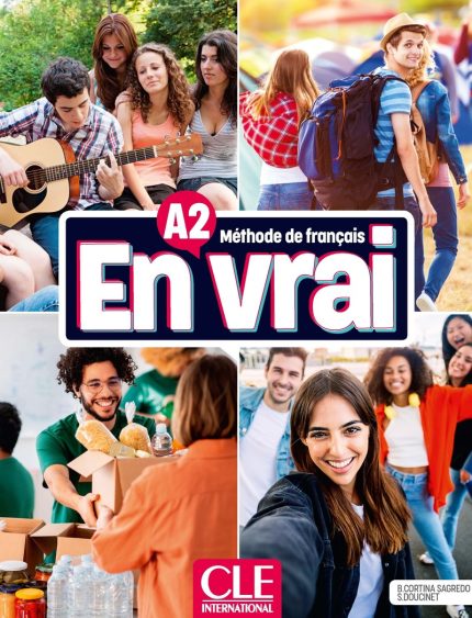 En vrai Niveau A2 Livre de l'eleve + Audio en ligne